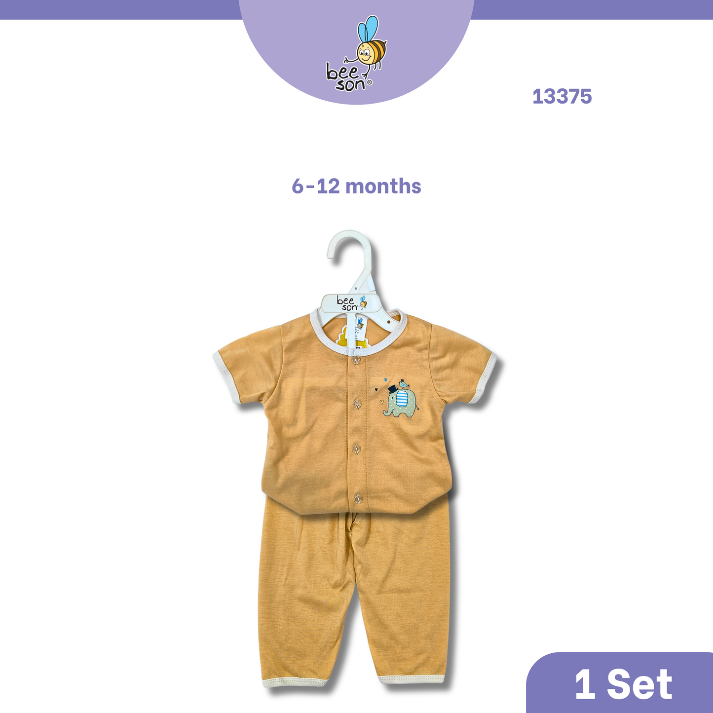 Beeson Newborn - 18months Baby Knit Cotton Top & Pant Outfit Set 13373 | 13374 | 13375 | 13376