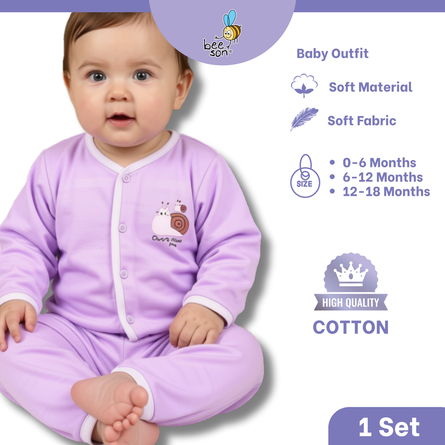 Beeson Baby Soft Cotton Top & Pant Outfit Set 0-18 Months | Unisex | 13033 | 13034 | 13036 | 13037 | 13038 | 13039 | 13042 | 13043 | 13044 | 13049 | 13056 | 13057