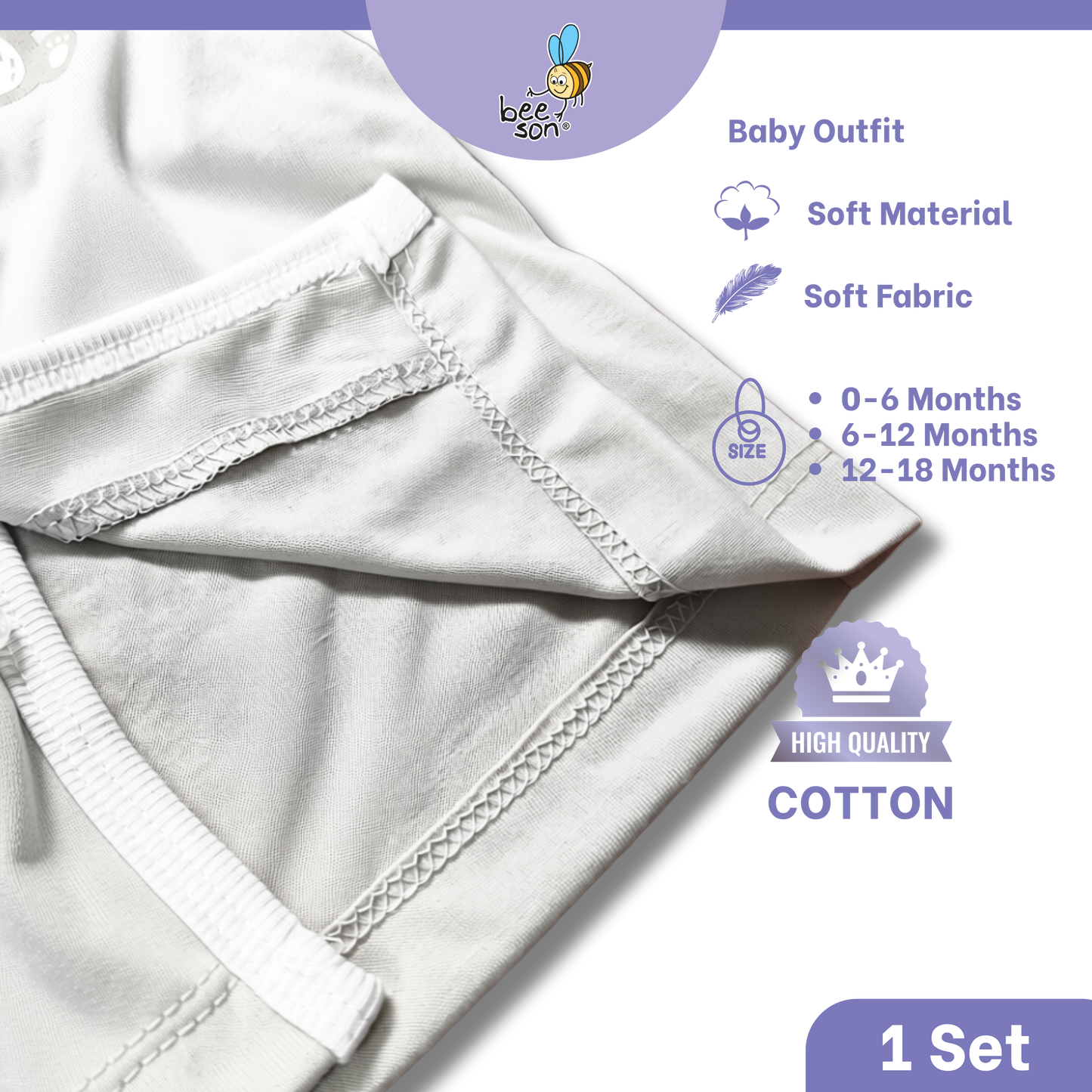 Beeson Baby Soft Cotton Top & Pant Outfit Set 0-18 Months | Unisex | 13033 | 13034 | 13036 | 13037 | 13038 | 13039 | 13042 | 13043 | 13044 | 13049 | 13056 | 13057