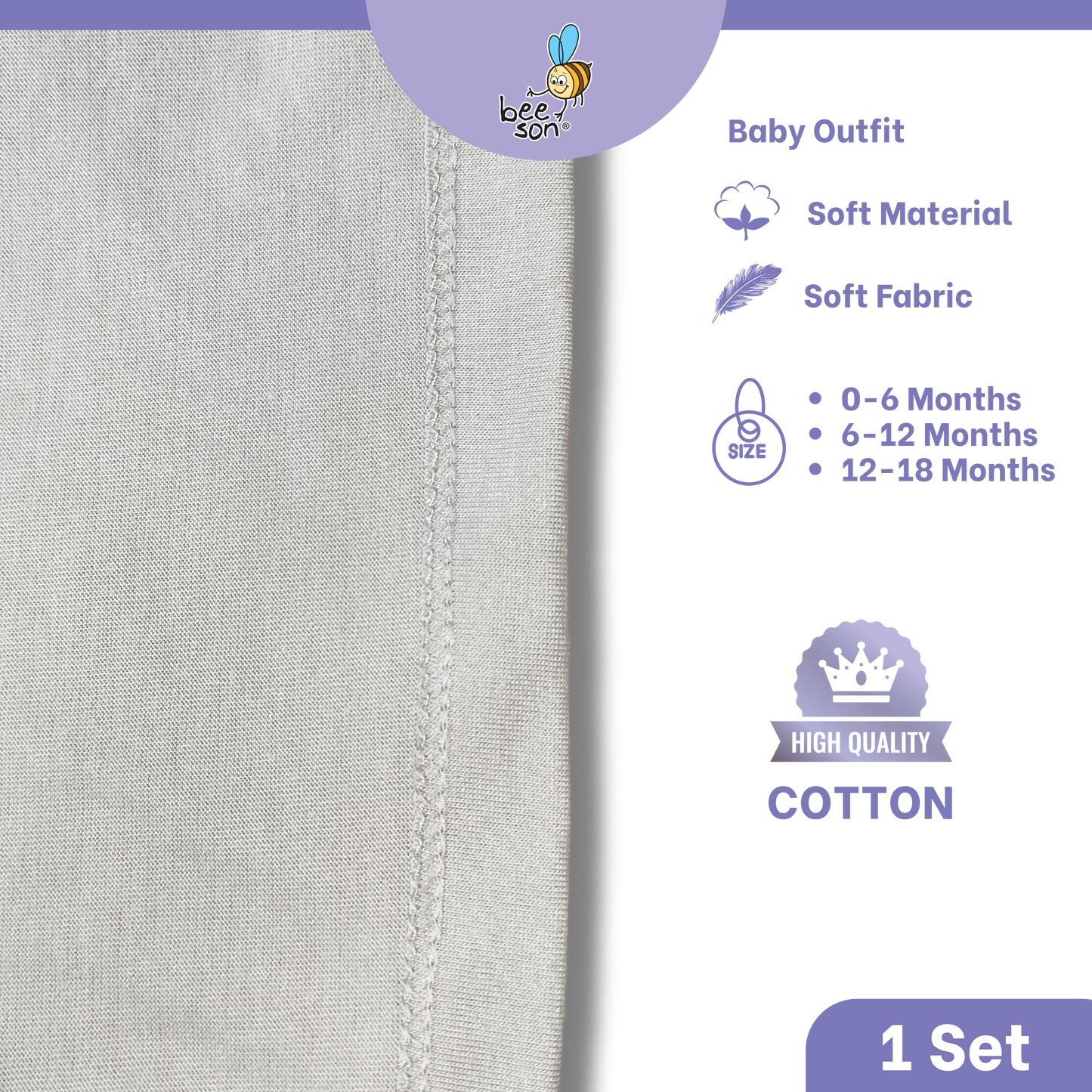 Beeson Baby Soft Cotton Top & Pant Outfit Set 0-18 Months | Unisex | 13033 | 13034 | 13036 | 13037 | 13038 | 13039 | 13042 | 13043 | 13044 | 13049 | 13056 | 13057