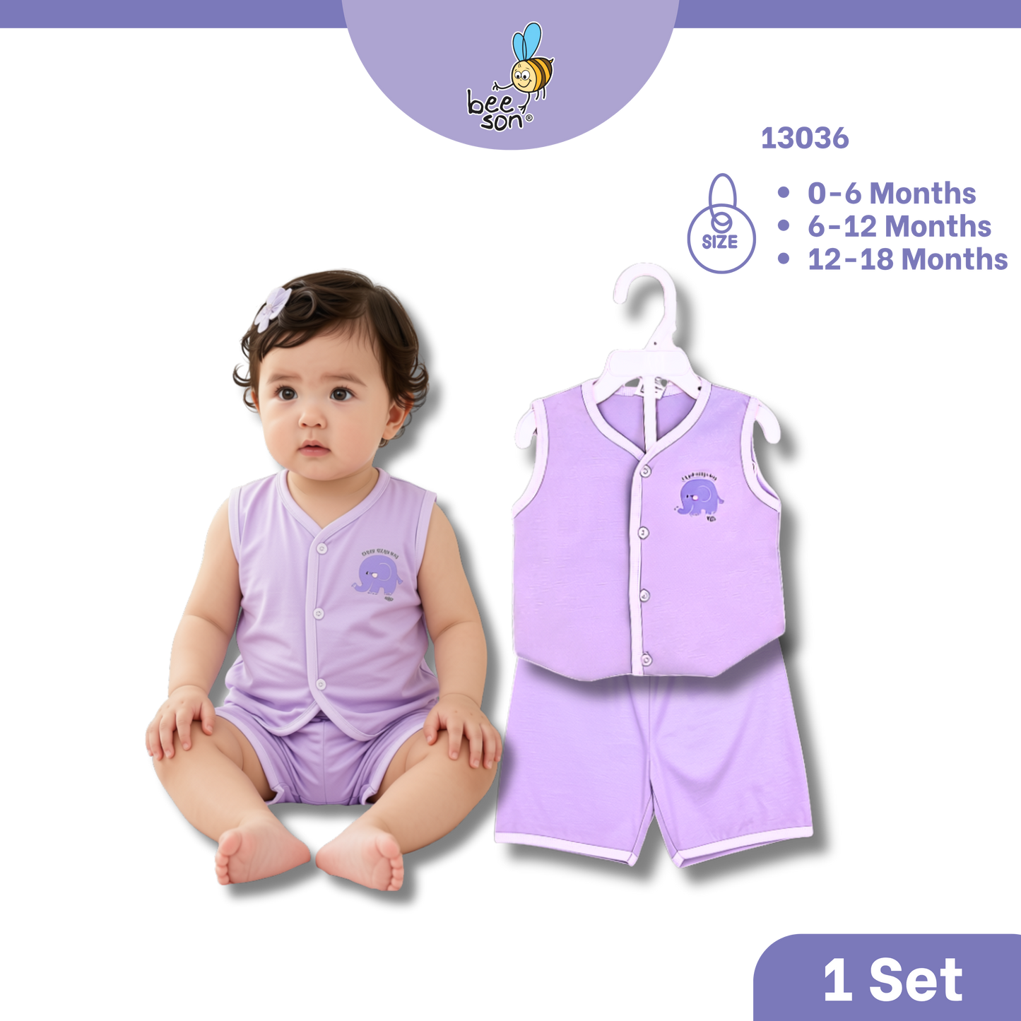 Beeson Baby Soft Cotton Top & Pant Outfit Set 0-18 Months | Unisex | 13033 | 13034 | 13036 | 13037 | 13038 | 13039 | 13042 | 13043 | 13044 | 13049 | 13056 | 13057