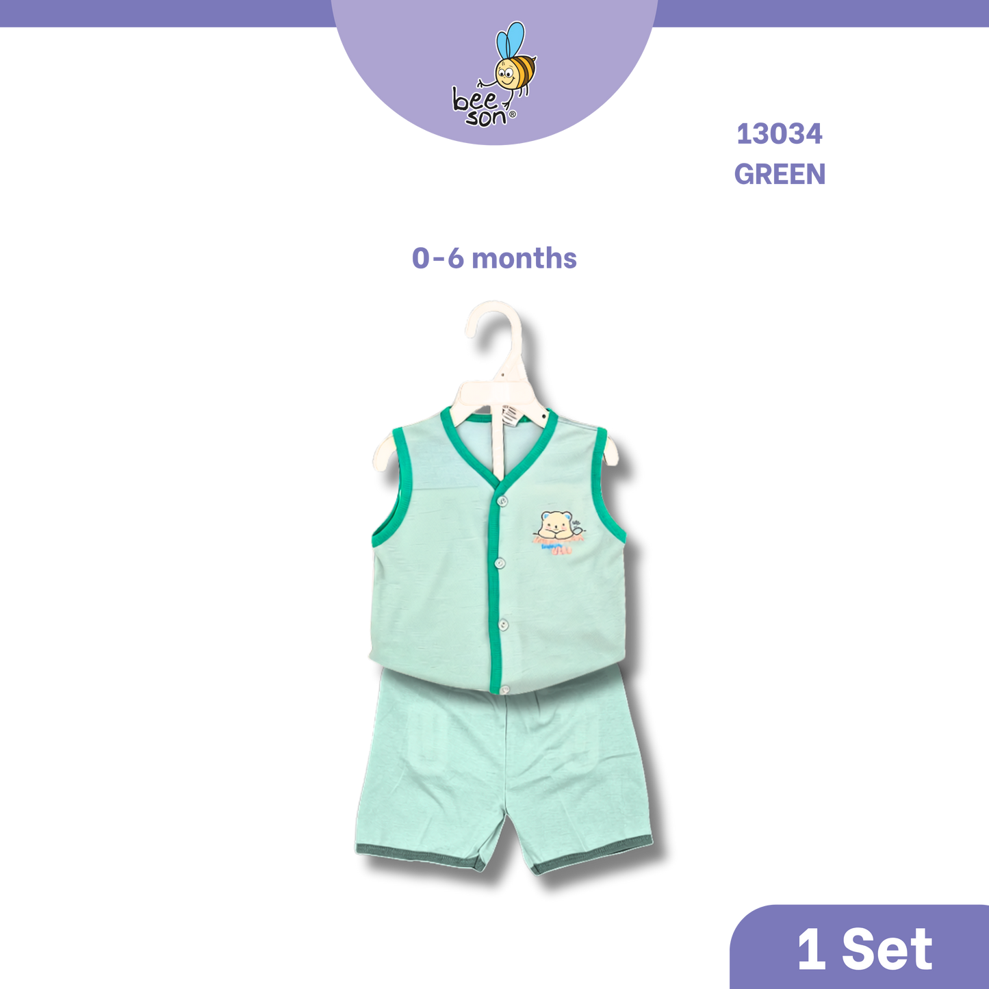 Beeson Baby Soft Cotton Top & Pant Outfit Set 0-18 Months | Unisex | 13033 | 13034 | 13036 | 13037 | 13038 | 13039 | 13042 | 13043 | 13044 | 13049 | 13056 | 13057