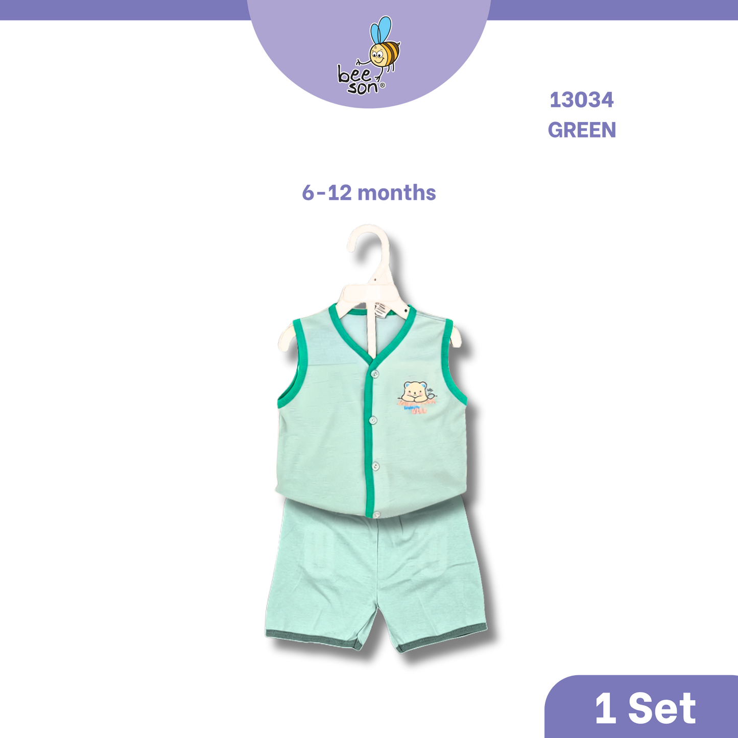 Beeson Baby Soft Cotton Top & Pant Outfit Set 0-18 Months | Unisex | 13033 | 13034 | 13036 | 13037 | 13038 | 13039 | 13042 | 13043 | 13044 | 13049 | 13056 | 13057