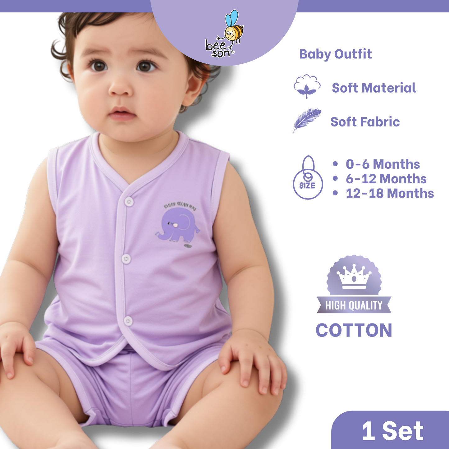 Beeson Baby Soft Cotton Top & Pant Outfit Set 0-18 Months | Unisex | 13033 | 13034 | 13036 | 13037 | 13038 | 13039 | 13042 | 13043 | 13044 | 13049 | 13056 | 13057