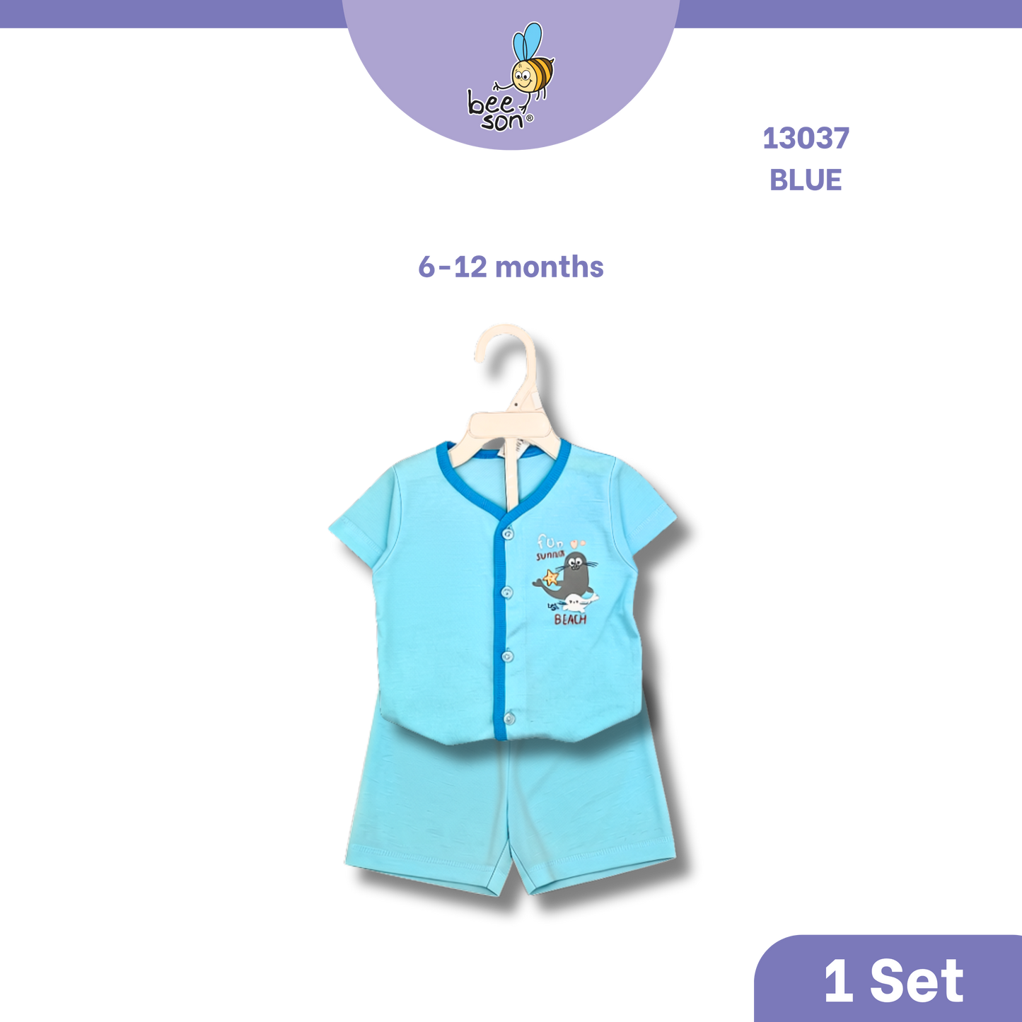 Beeson Baby Soft Cotton Top & Pant Outfit Set 0-18 Months | Unisex | 13033 | 13034 | 13036 | 13037 | 13038 | 13039 | 13042 | 13043 | 13044 | 13049 | 13056 | 13057