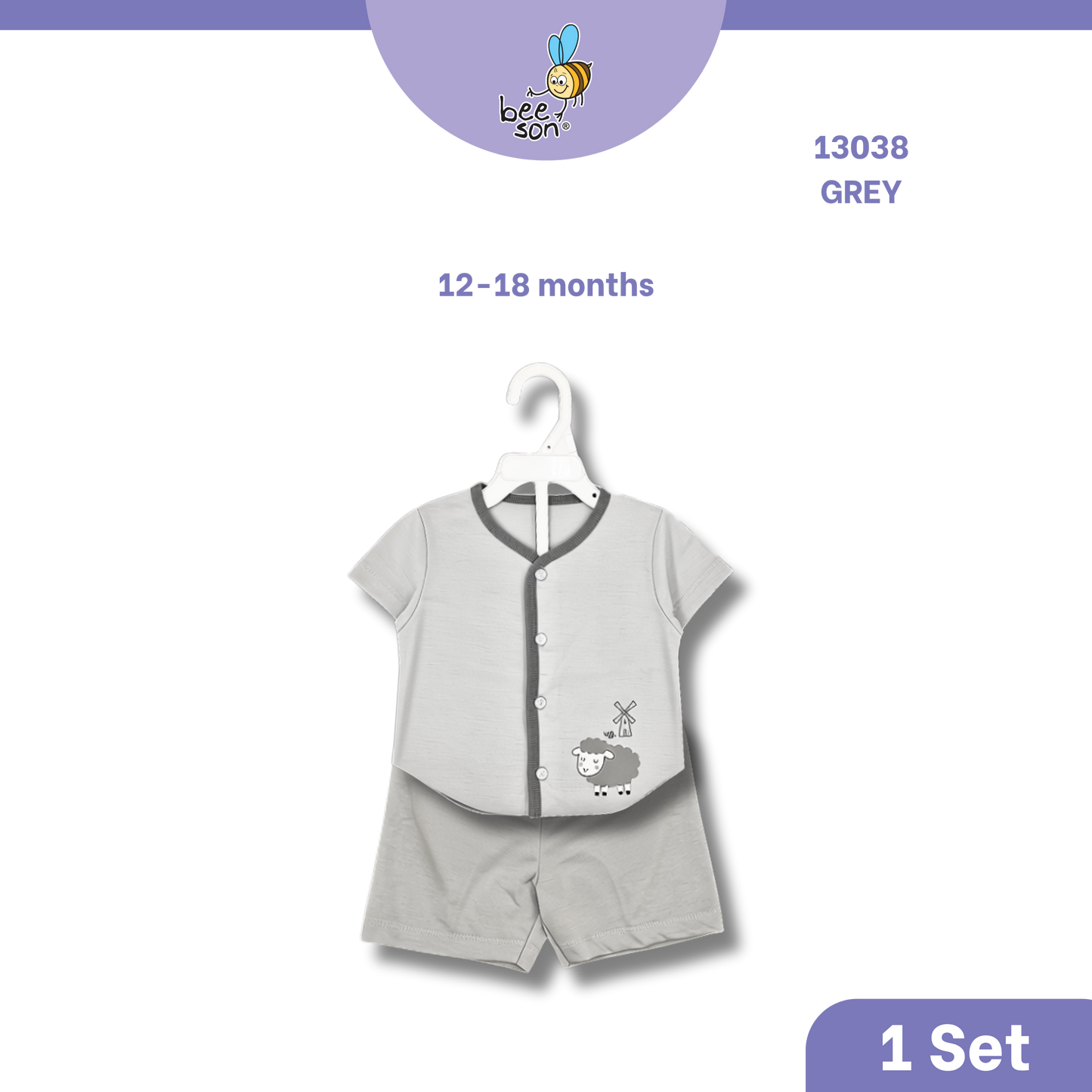 Beeson Baby Soft Cotton Top & Pant Outfit Set 0-18 Months | Unisex | 13033 | 13034 | 13036 | 13037 | 13038 | 13039 | 13042 | 13043 | 13044 | 13049 | 13056 | 13057