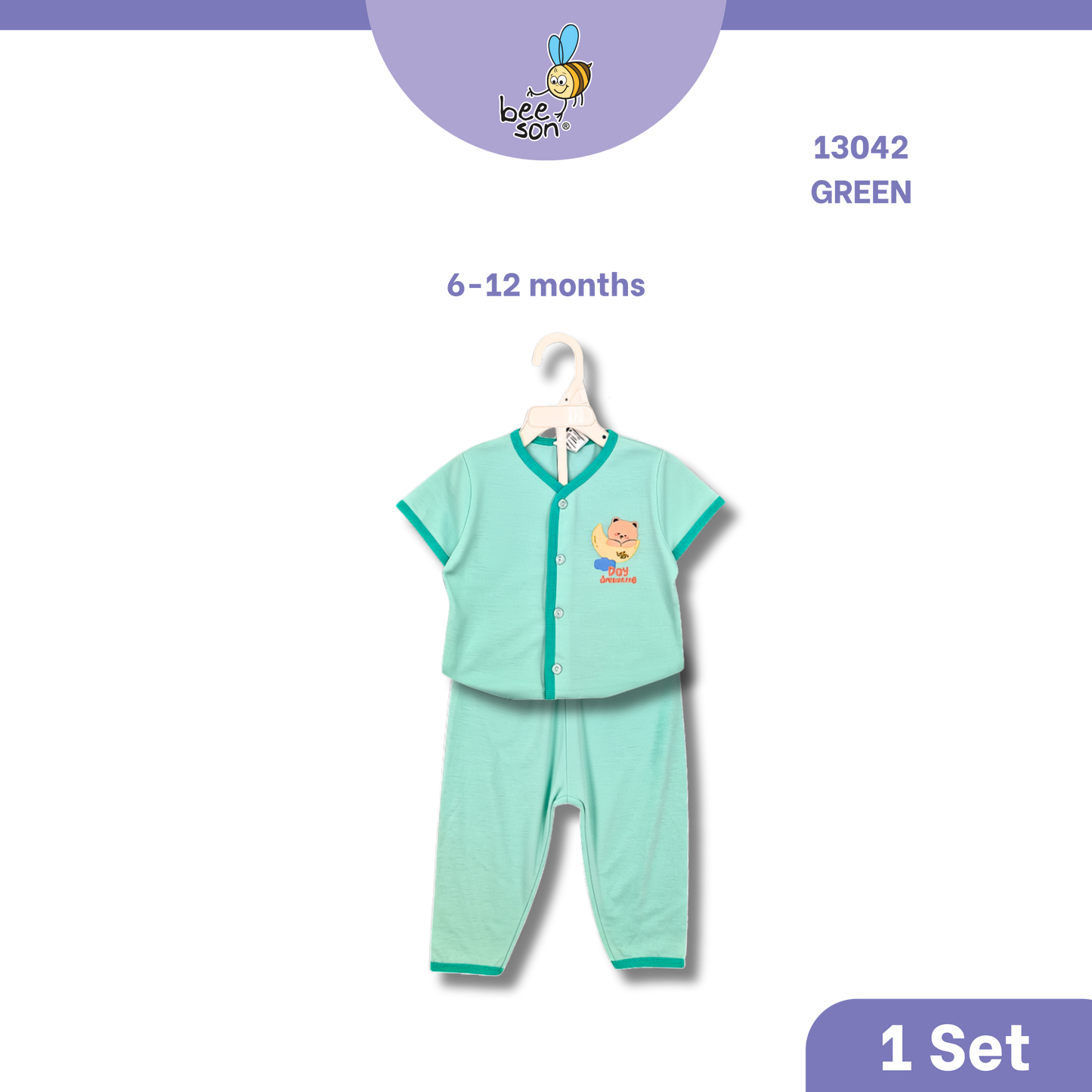 Beeson Baby Soft Cotton Top & Pant Outfit Set 0-18 Months | Unisex | 13033 | 13034 | 13036 | 13037 | 13038 | 13039 | 13042 | 13043 | 13044 | 13049 | 13056 | 13057
