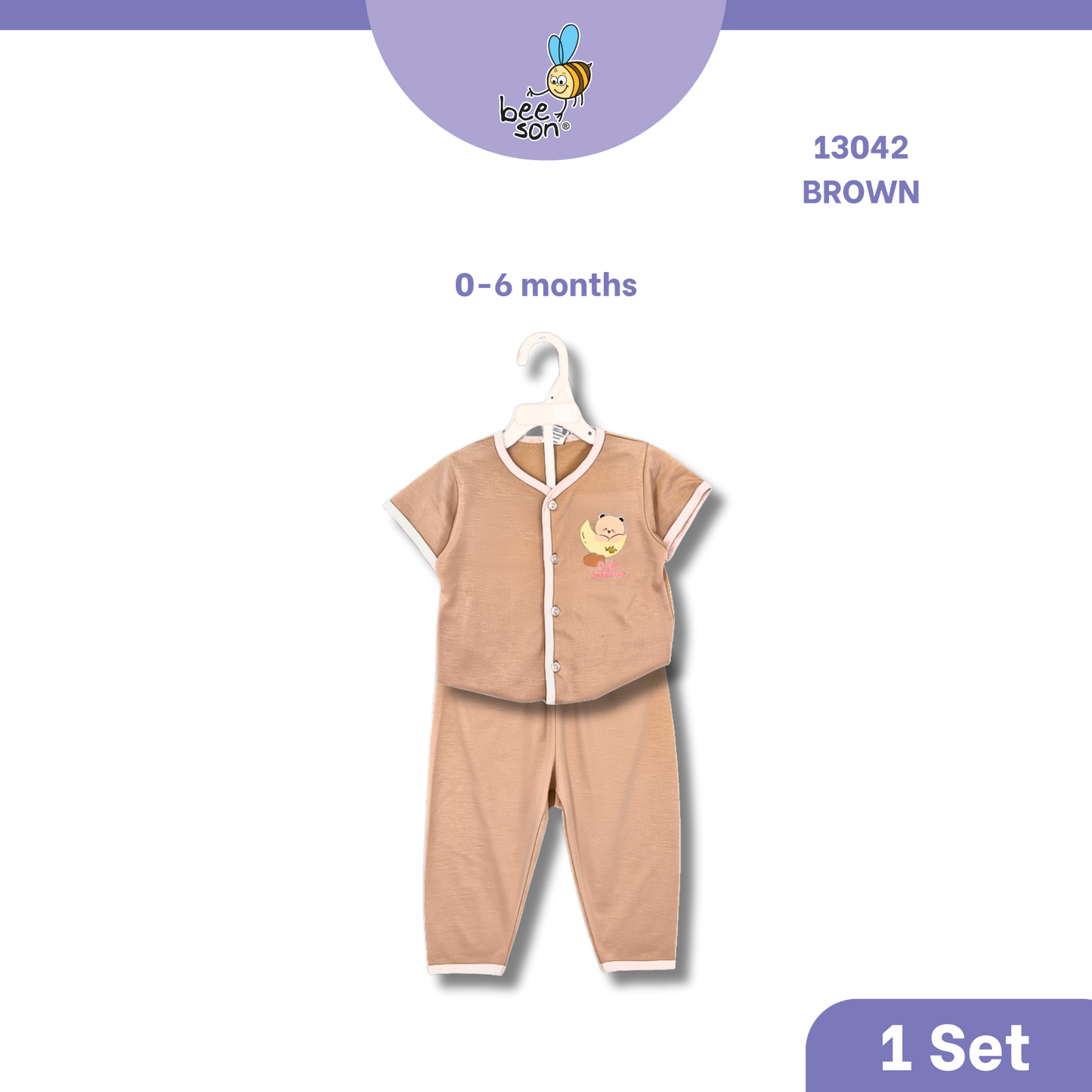 Beeson Baby Soft Cotton Top & Pant Outfit Set 0-18 Months | Unisex | 13033 | 13034 | 13036 | 13037 | 13038 | 13039 | 13042 | 13043 | 13044 | 13049 | 13056 | 13057