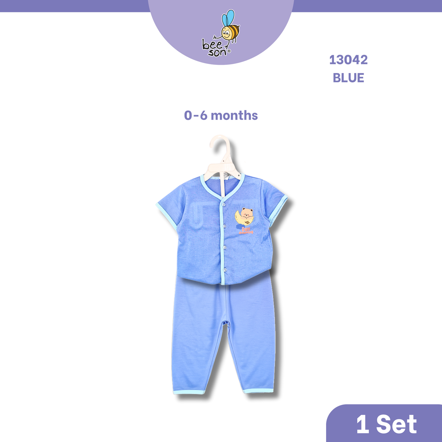 Beeson Baby Soft Cotton Top & Pant Outfit Set 0-18 Months | Unisex | 13033 | 13034 | 13036 | 13037 | 13038 | 13039 | 13042 | 13043 | 13044 | 13049 | 13056 | 13057
