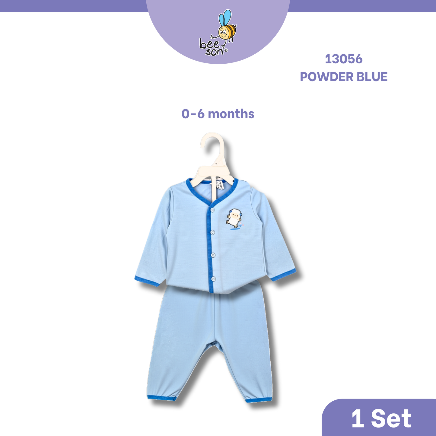 Beeson Baby Soft Cotton Top & Pant Outfit Set 0-18 Months | Unisex | 13033 | 13034 | 13036 | 13037 | 13038 | 13039 | 13042 | 13043 | 13044 | 13049 | 13056 | 13057