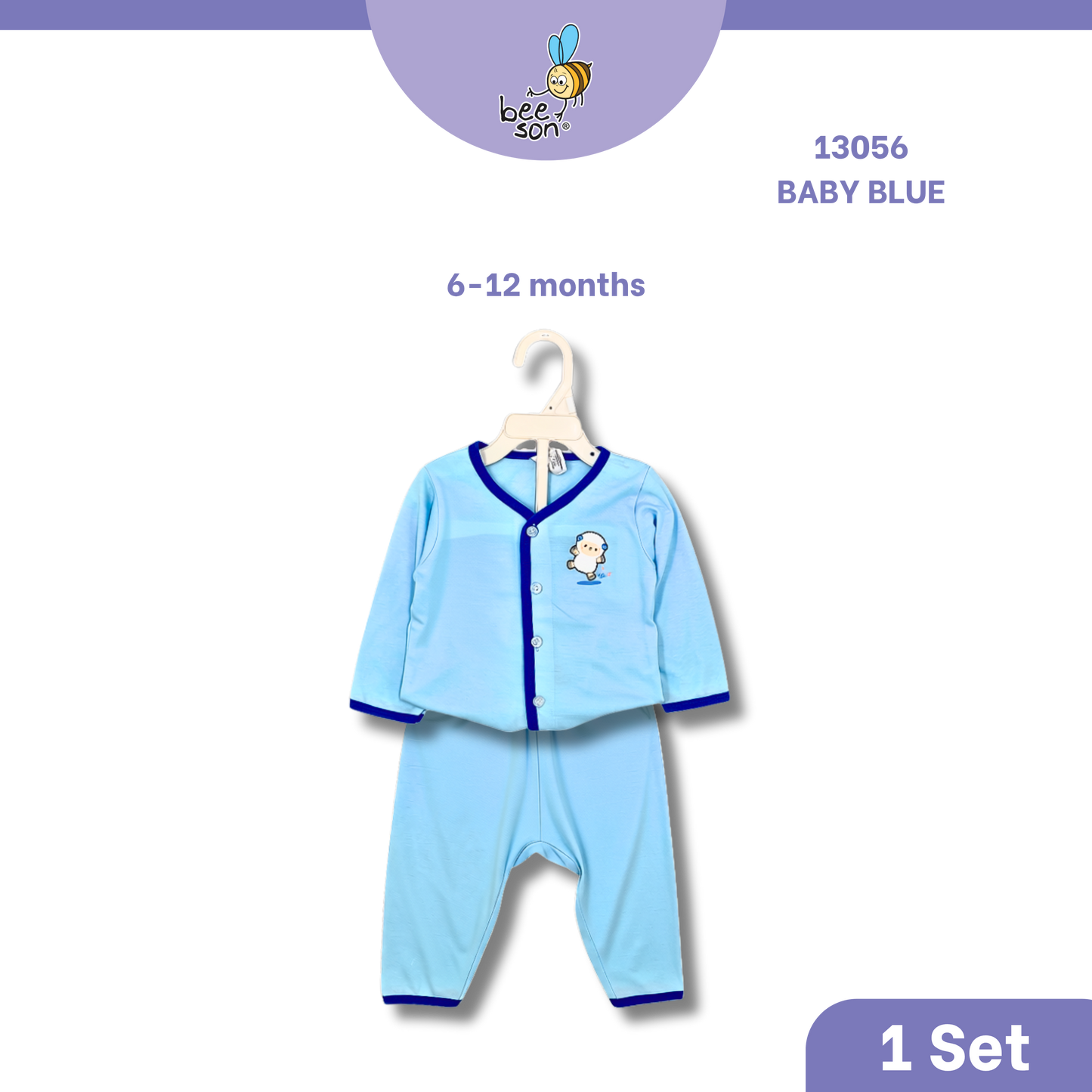 Beeson Baby Soft Cotton Top & Pant Outfit Set 0-18 Months | Unisex | 13033 | 13034 | 13036 | 13037 | 13038 | 13039 | 13042 | 13043 | 13044 | 13049 | 13056 | 13057