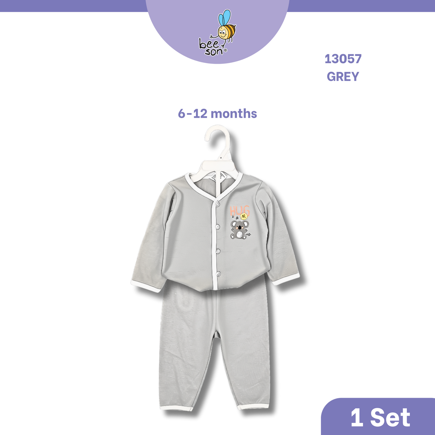 Beeson Baby Soft Cotton Top & Pant Outfit Set 0-18 Months | Unisex | 13033 | 13034 | 13036 | 13037 | 13038 | 13039 | 13042 | 13043 | 13044 | 13049 | 13056 | 13057
