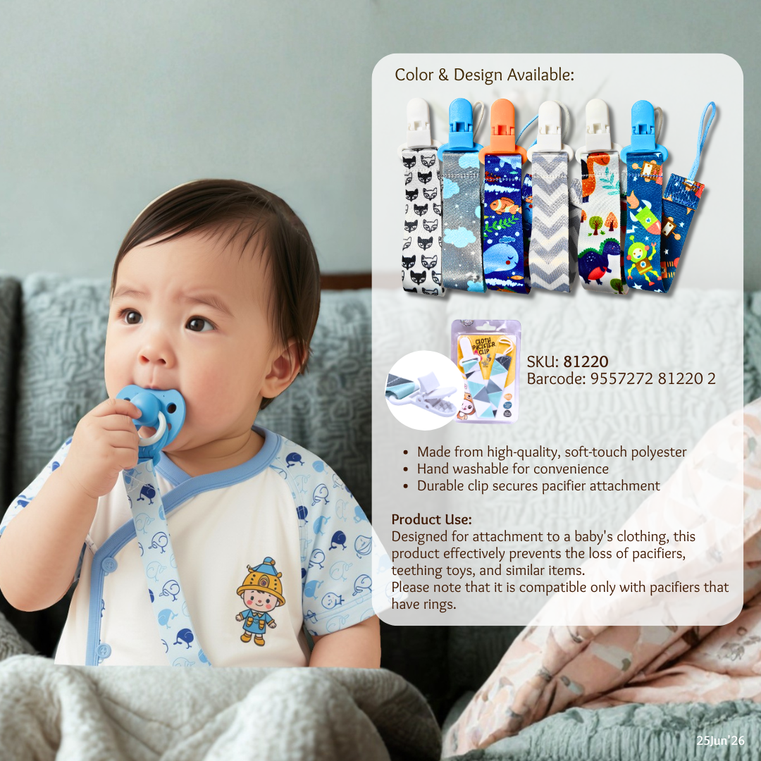 Beeson Baby Soother Safety Chain Clip 81220