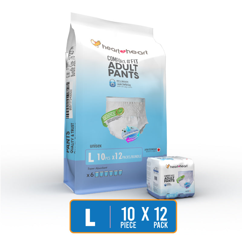 [Carton] Heart2Heart Comfort #Fit Adult Diaper Pants