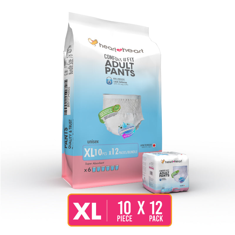 [Carton] Heart2Heart Comfort #Fit Adult Diaper Pants