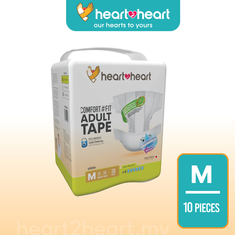 Heart2Heart Comfort #Fit Adult Diaper Tape